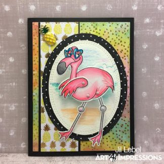 4955 - Flamingo Wiggle Wobble