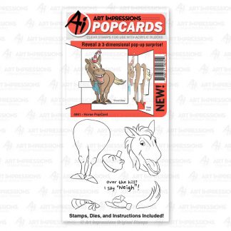 4861 - Horse PopCard