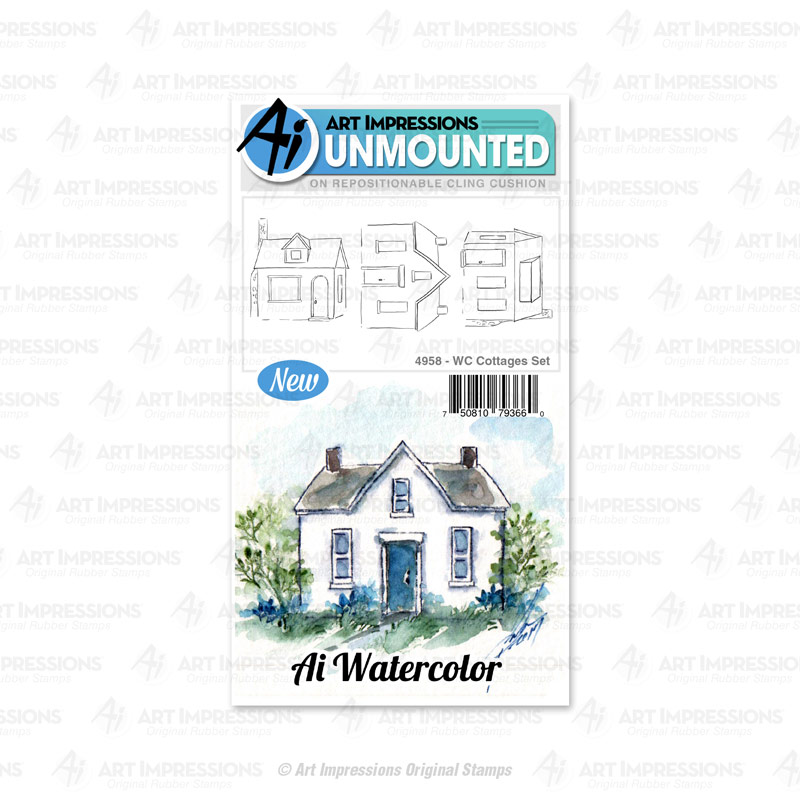 4958 – Wc Cottages Set – Art Impressions