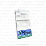 5077 - Acrylic Block Set 4/pk - (2)1x1, 1.5x1.5, 3x4