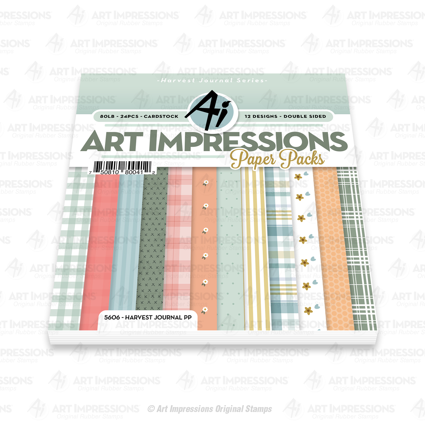 5606 – Harvest Journal Paper Pack – Art Impressions