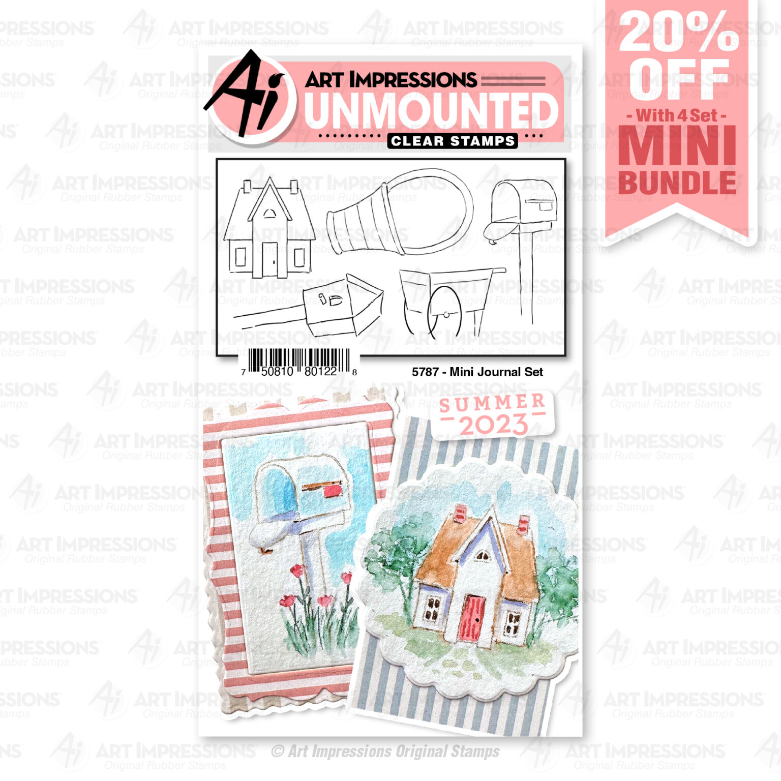 Mini Journal Set 5787 – WC Mini Journal Set – Art Impressions