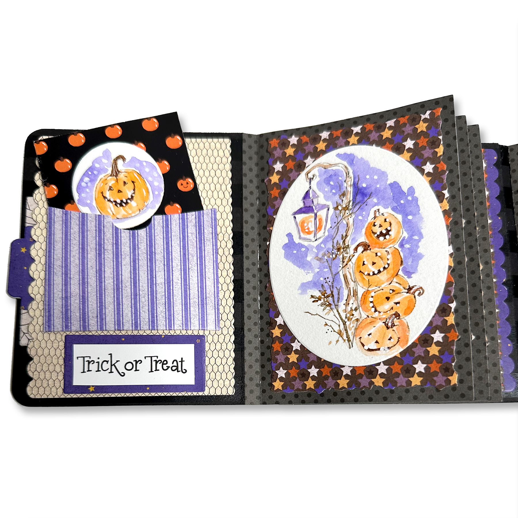 5605 – Halloween Journal Paper Pack – Art Impressions