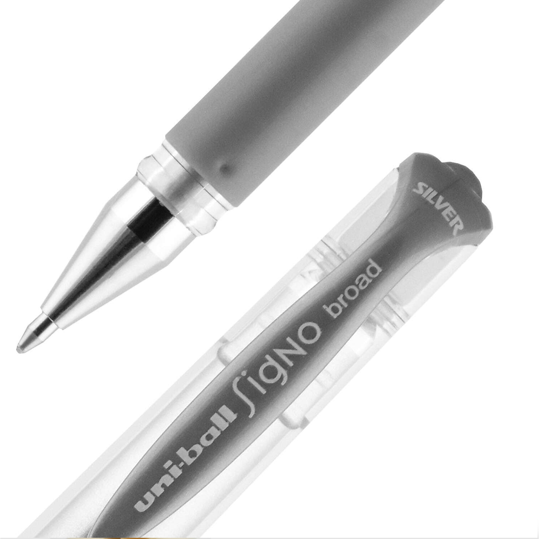 Signo Pigment Ink Gel Pen - Silver