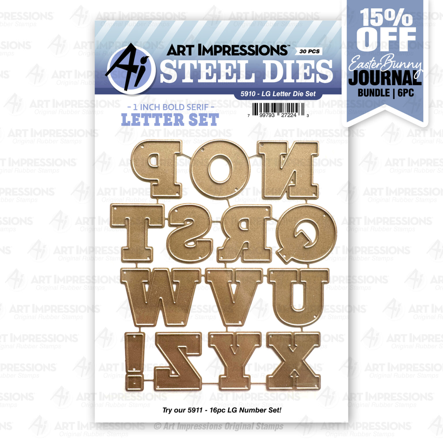 Die Letters 5910 – Large Letter Die Set – Art Impressions