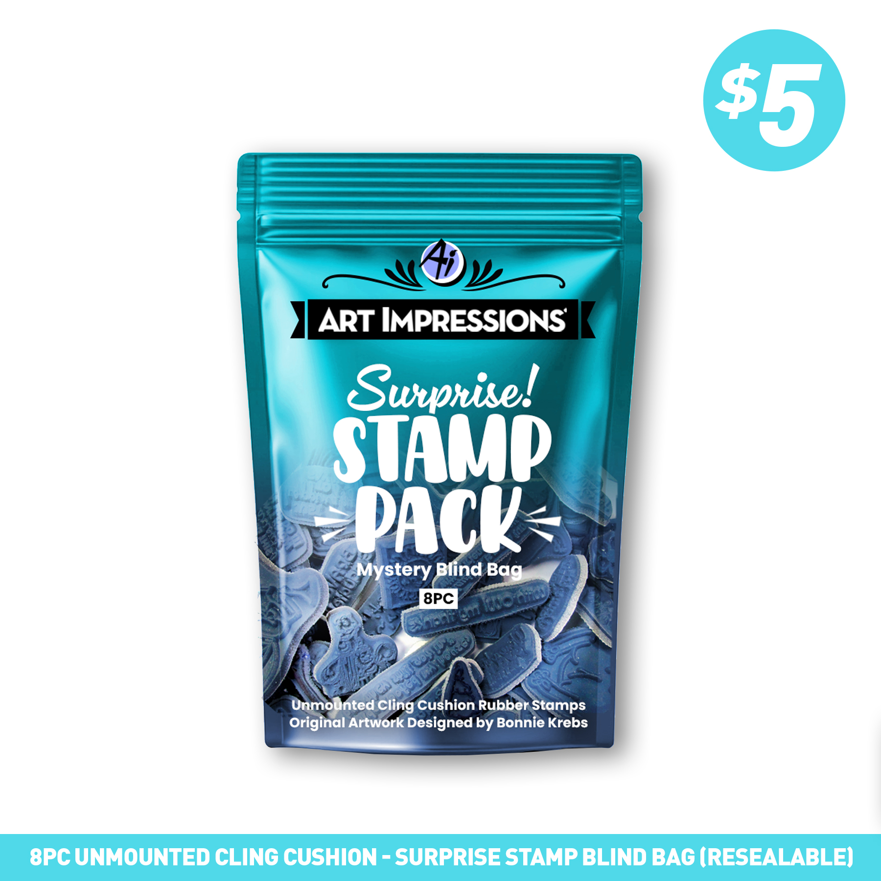 Surprise! Stamp Pack – 8pc Mystery Blind Bag
