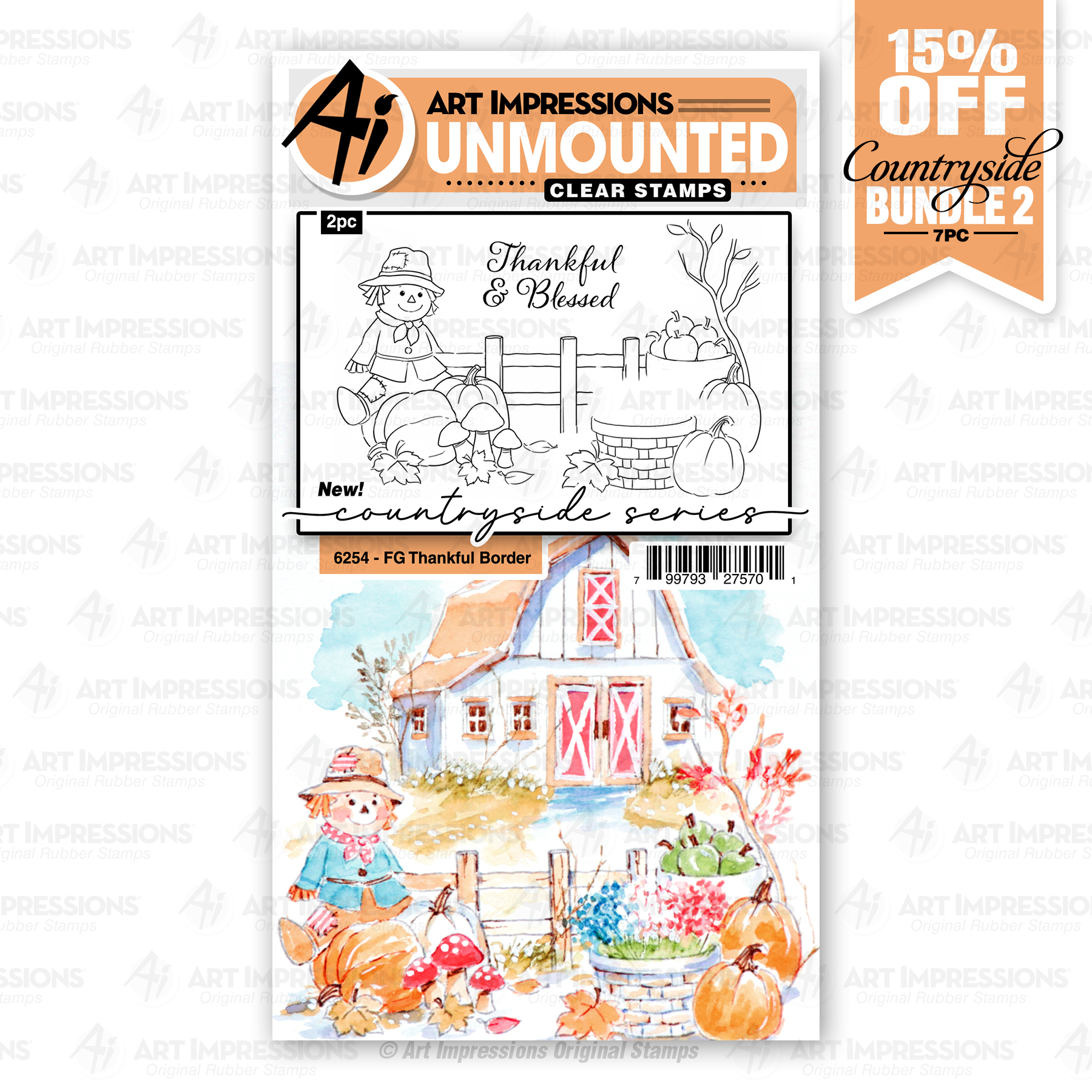 6254 - FG Thankful Border