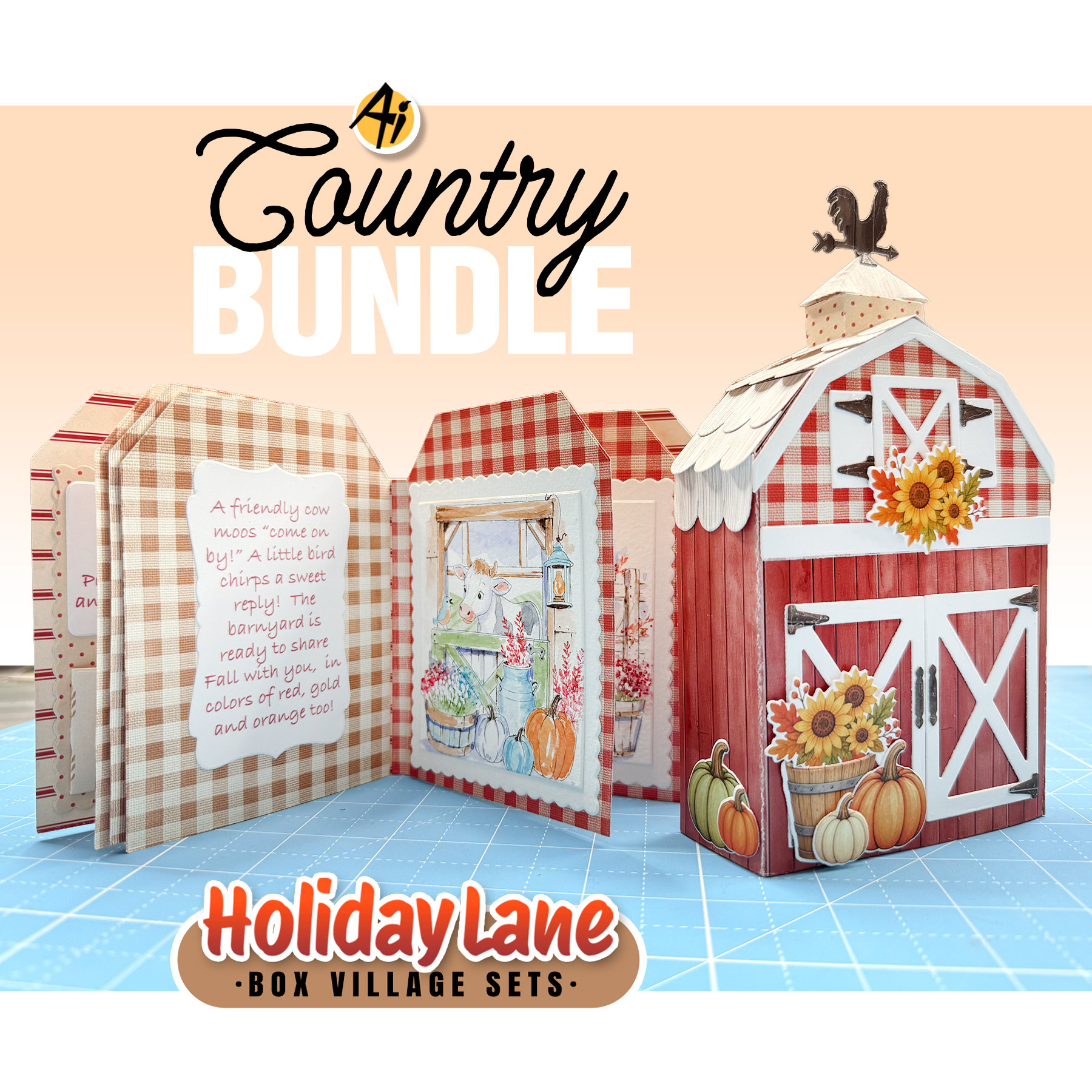 6266 - Country Cow - Image 3