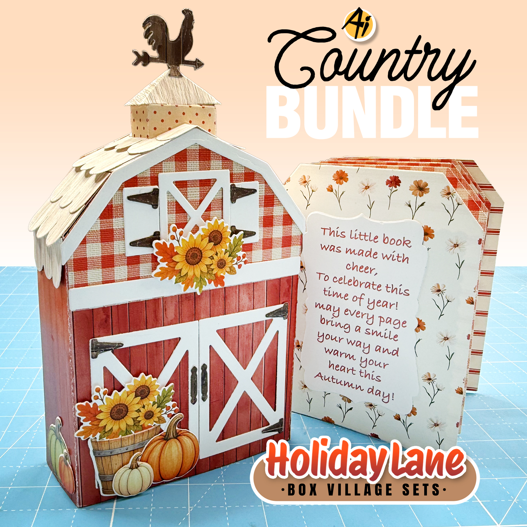 c6287 - Country Barn 10pc Bundle - Image 15