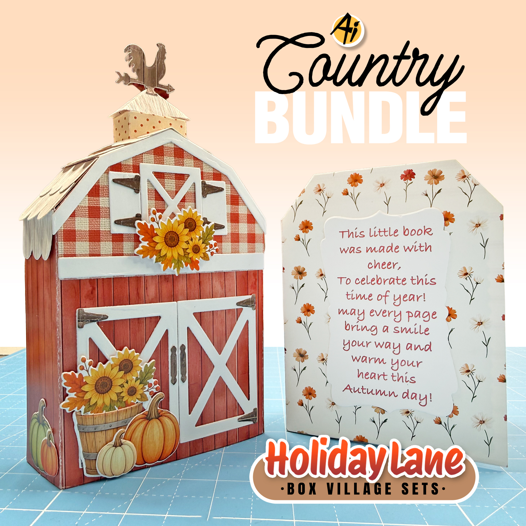 c6287 - Country Barn 10pc Bundle - Image 16