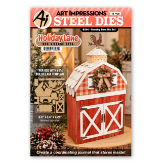 6244 - Country Barn Die Set